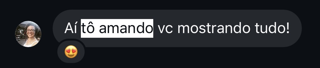 Interação real da comunidade com os stories de Marcelo