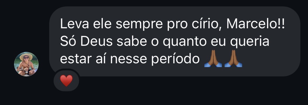 Interação real da comunidade com os stories de Marcelo