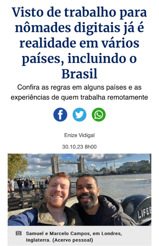 Materia de imprensa — O Liberal